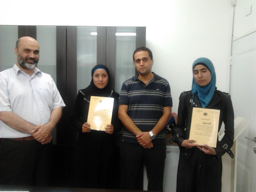 بالصور: مدرسة طوماشين الثانوية باللد تتوج طلابها المتفوقين في نهاية السنة الدراسية